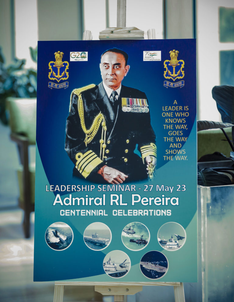 Navy pays tribute to late Admiral Ronald Lynsdale Pereira Sailors