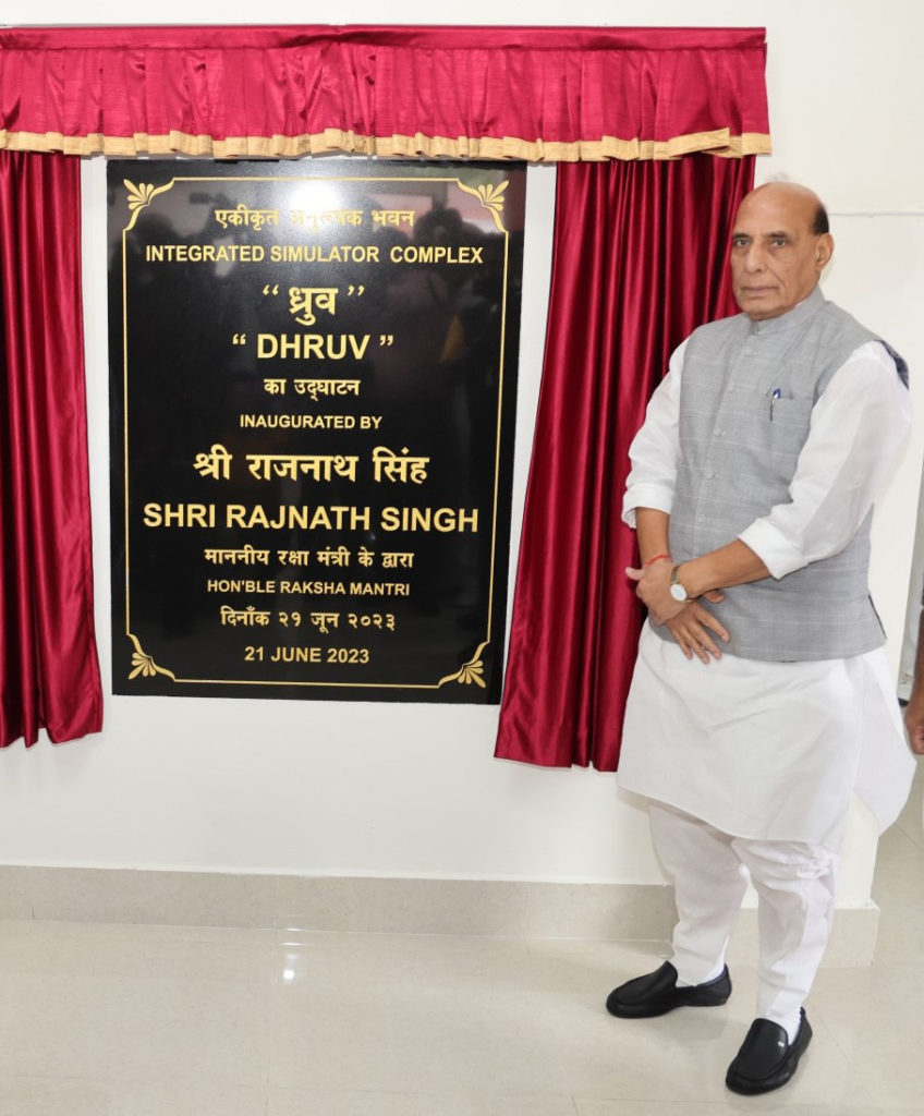 Rajnath Singh Inaugurates Integrated Simulator Complex ‘Dhruv’ In Kochi ...